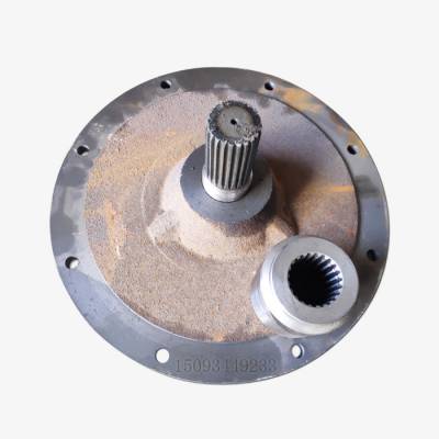 管式螺旋輸送機(jī)出料口尾端總成 軸承座 20齒傳動軸尾盤軸端密封后蓋