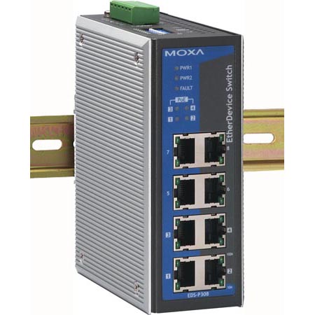 MOXA VMOXA  EDS-P308ϵ I(y)PoEQC(j)