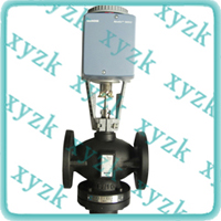 西門子電動調節(jié)閥，電動二通閥，混裝電動溫控閥，DN80,DN100