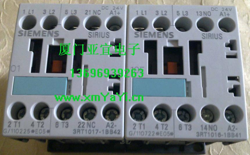 供應西門子3RT系列接觸器3RT1017-1AF01-1AA0