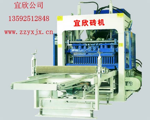 宜欣公司帶領(lǐng)環(huán)保免燒磚機(jī)沖出亞洲，走遍全世界!YX