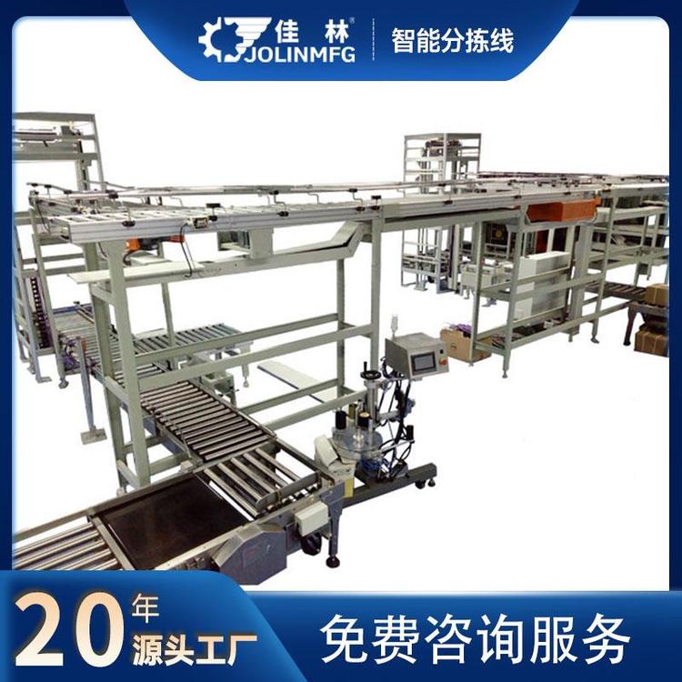 佳林高智能分揀線機器智能分揀可搭設多段試供包臺智能物流倉儲全自動