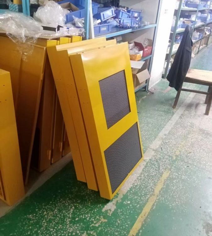 校園工廠限速LED雷達(dá)射頻測速儀會車預(yù)警2車道\/3車道測速屏