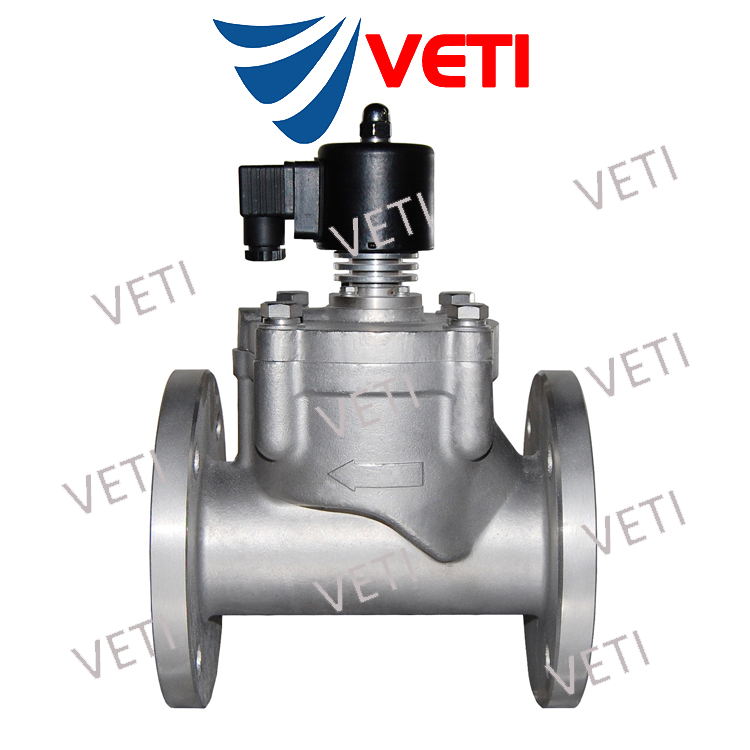 VETI\/威迪美國進口法蘭式蒸汽電磁閥先導(dǎo)式活塞式鍋爐高溫