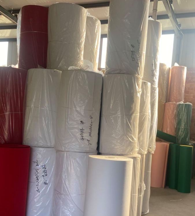 冰箱配套襯墊合成纖維吸聲減振無紡氈布毛氈布料卷毛粘布3MM防滑