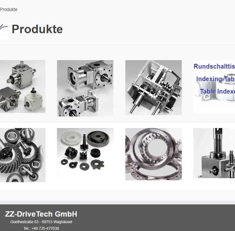 德國(guó)ZZ-DriveTechGmbH專注伺服齒輪箱，絲杠，工件夾具