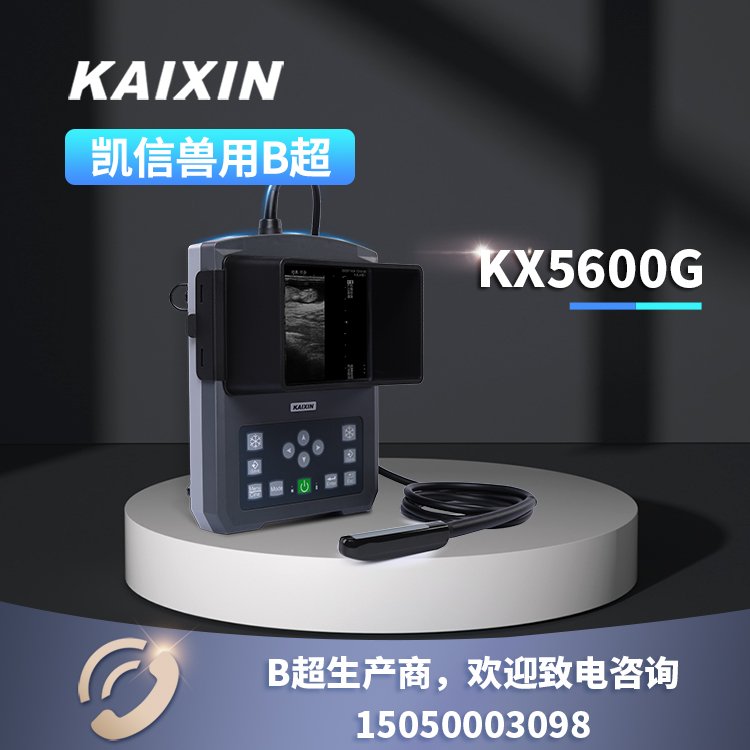KX5600G牛馬大動物測孕檢查B超機，豬羊動物超聲