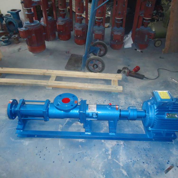 G型單螺桿泵高粘稠濃漿泵不銹鋼螺桿泵壓濾機(jī)入料污泥泵