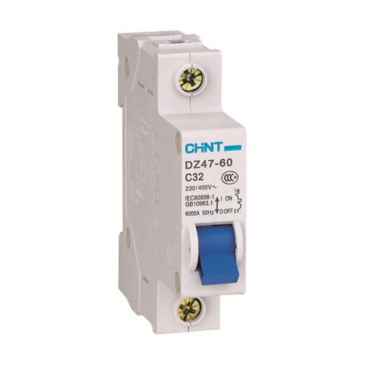 正泰斷路器DZ47-603PD10漏電過載空氣開關(guān)現(xiàn)貨