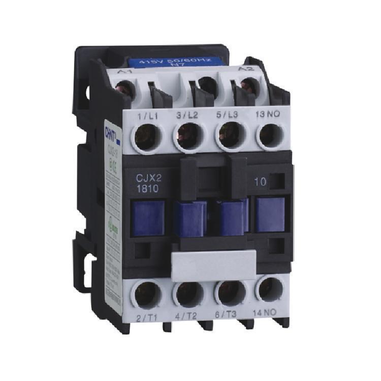 正泰接觸器CJX2-090124V50Hz額定電流9A線圈電壓AC24V