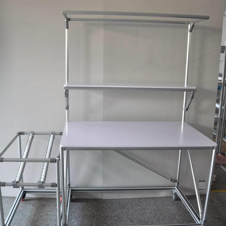 可定制工業(yè)鋁型材流水線工作臺(tái)加工廠來圖定制全國發(fā)貨