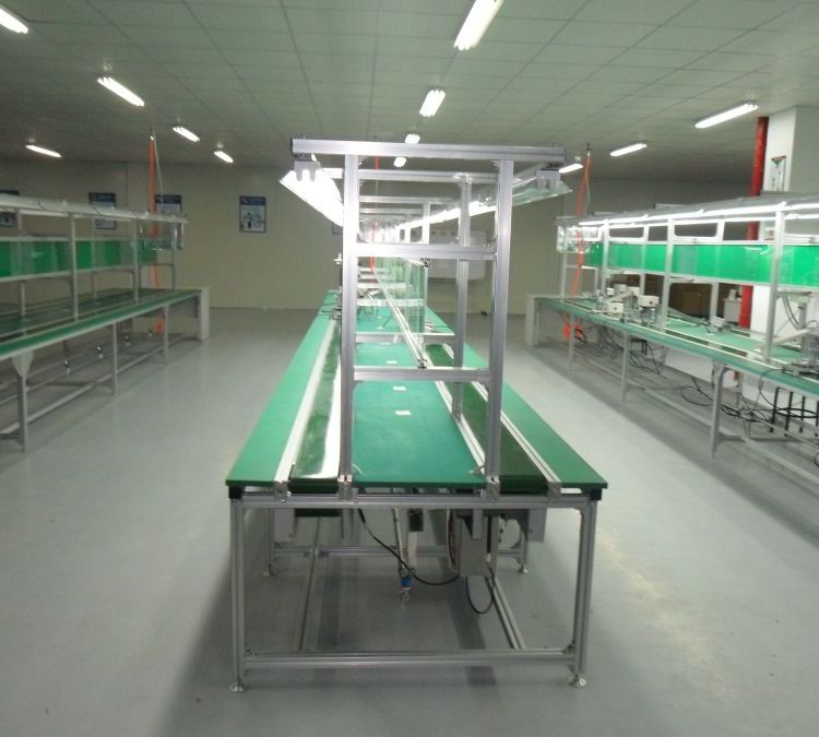 定做工廠操作臺鋁型材框架工業(yè)流水線鋁合金型材工作臺