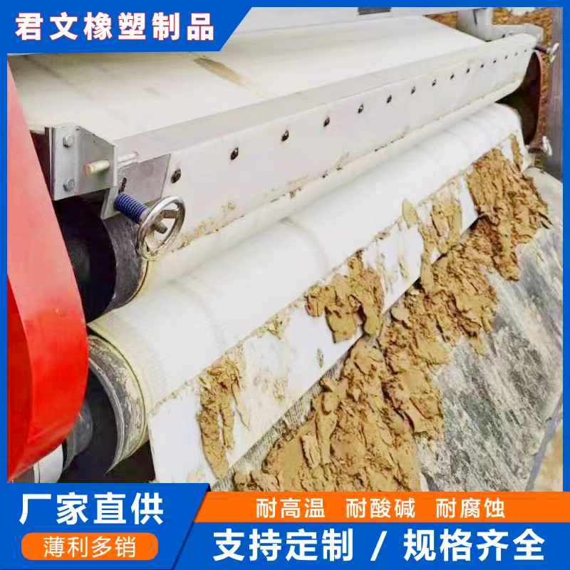 輸送式壓濾機超高分子量聚乙烯刮板清理泥漿耐磨防腐蝕耐低溫定制
