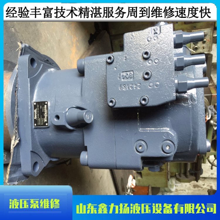 修理掘進機液壓泵A11v130\/190\/260油泵鑫力揚專業(yè)檢測設備速度快