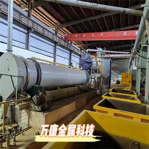 萬康金屬消失模鑄造設備砂處理生產線全自動半自動