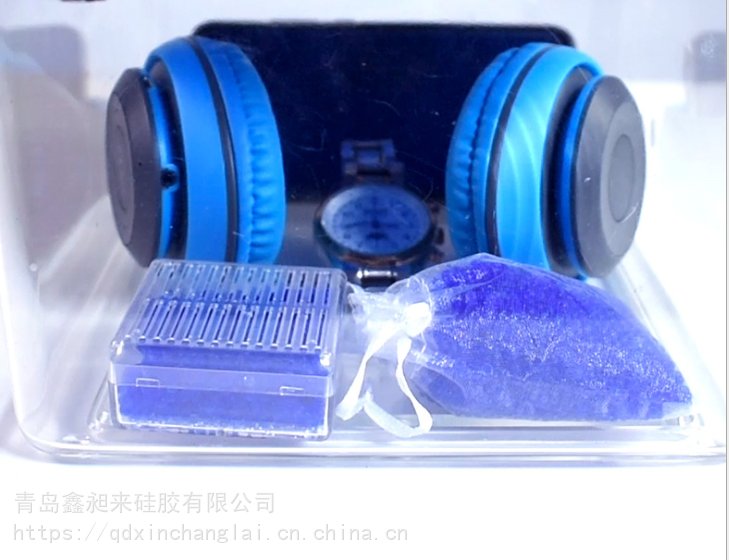 鑫昶來(lái)變色硅膠2-4mmm變壓器呼吸器硅膠藍(lán)色干燥劑