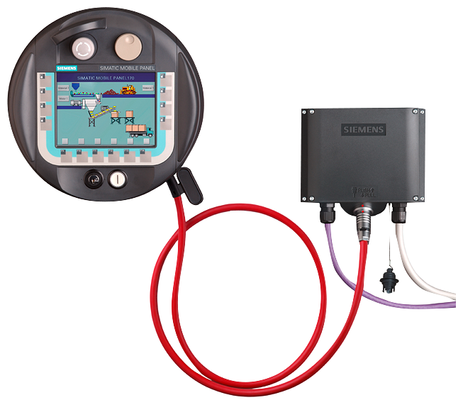 連接電纜PN用于移動式面板(PROFINET)，西門子SIMATICHMI的附件