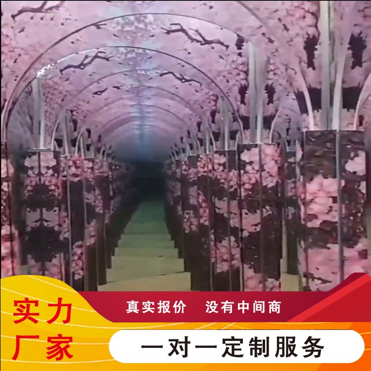 鼎藝游樂設備網(wǎng)紅星空屋定制竹簾小屋鏡子迷宮工廠