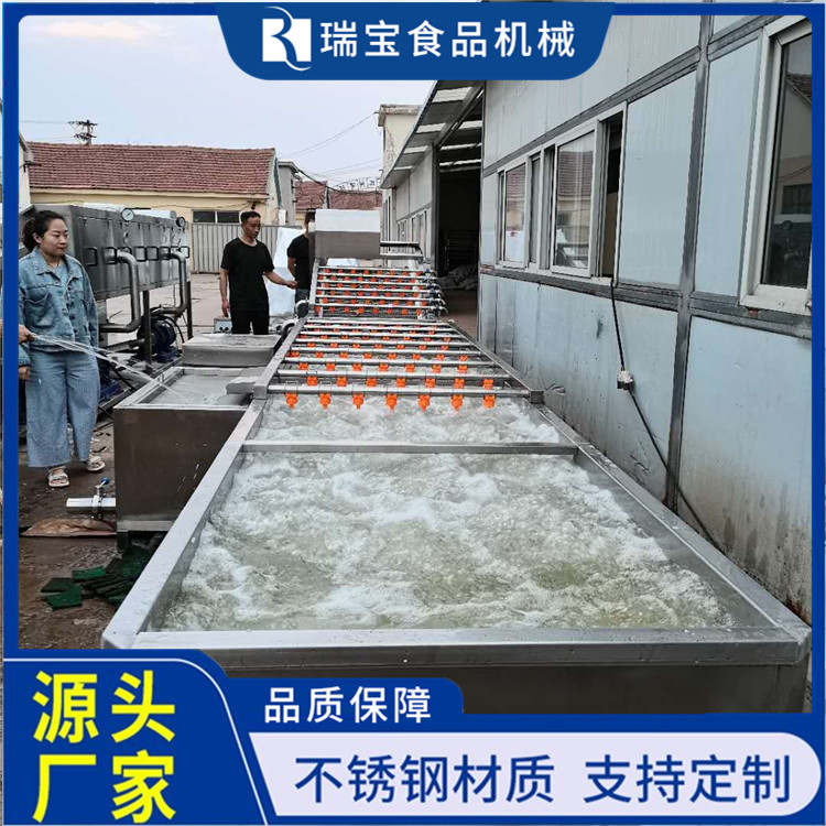 果蔬清洗機(jī)蔬菜去泥生產(chǎn)線水果蔬菜凈菜加工設(shè)備
