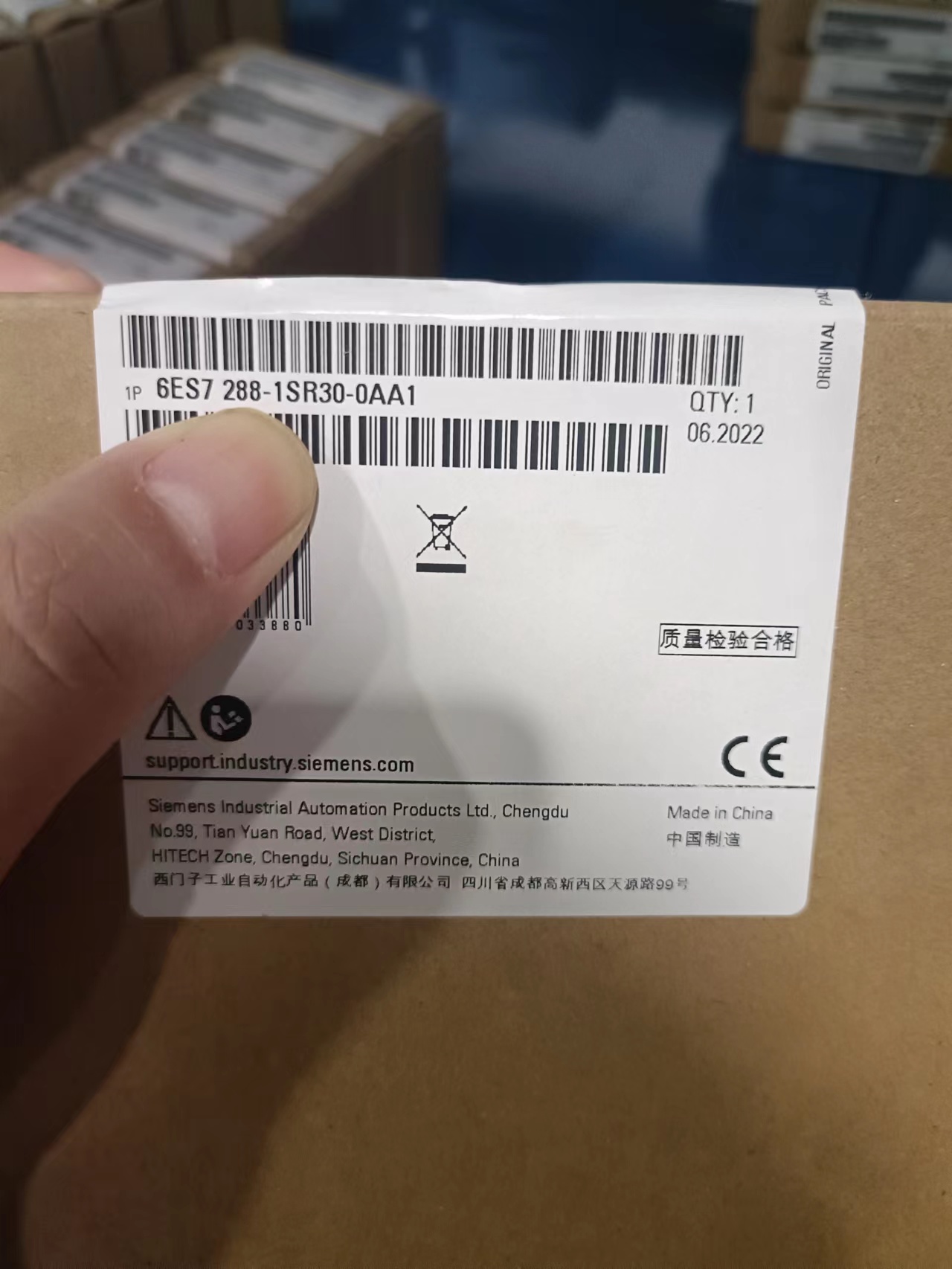 TSIMATICS7-200SMART˜CPUSR306ES7288-1SR30-0AA1