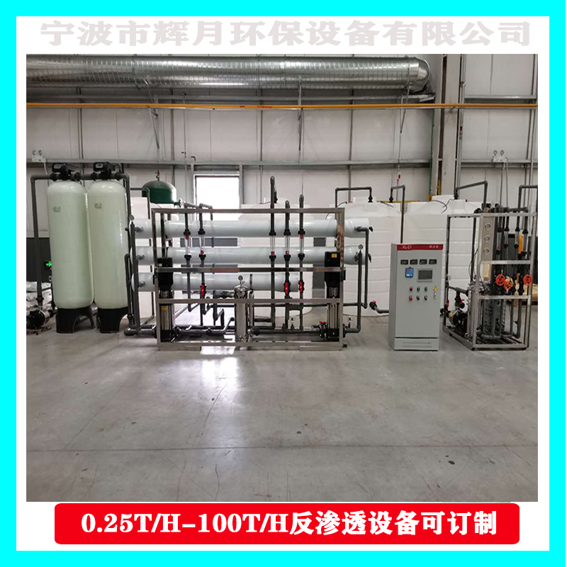 工業(yè)去離子水日化廠純凈水處理輝月RO反滲透純水設(shè)備工廠