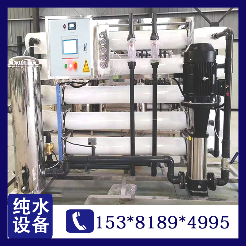 雙級反滲透工業(yè)純水設(shè)備大型電子水處理設(shè)備輝月純水化設(shè)備廠家