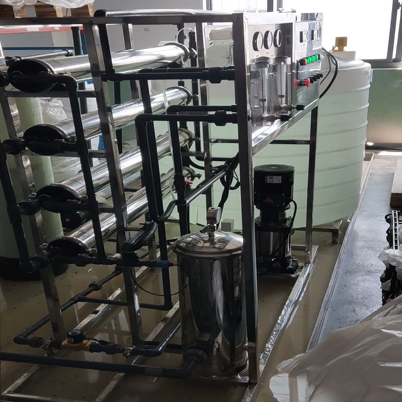 去氯離子水設(shè)備ro反滲透設(shè)備雙級(jí)純化水處理電鍍五金廠用水