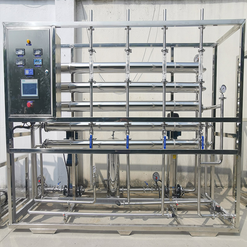 鈍化純水設備電鍍化工去離子水處理智能一級反滲透純水機可訂制