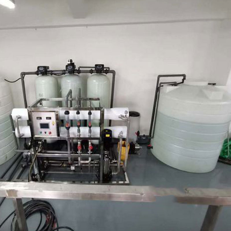 反滲透設備小型全自動純水機去離子水處理設備2噸小時輝月