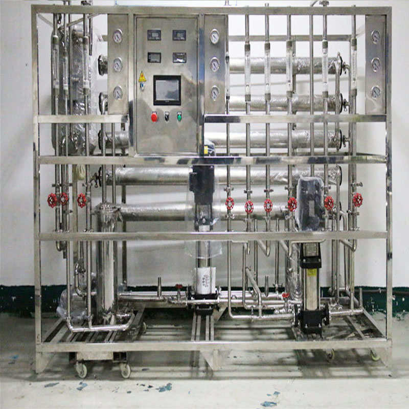 新款RO反滲透純水設備輝月2噸去離子水凈水機工業(yè)循環(huán)水過濾