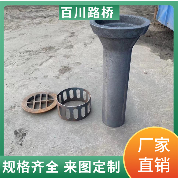 百川高速公路橋梁鑄鐵泄水管加厚喇叭口雨水管圓形方形排水管
