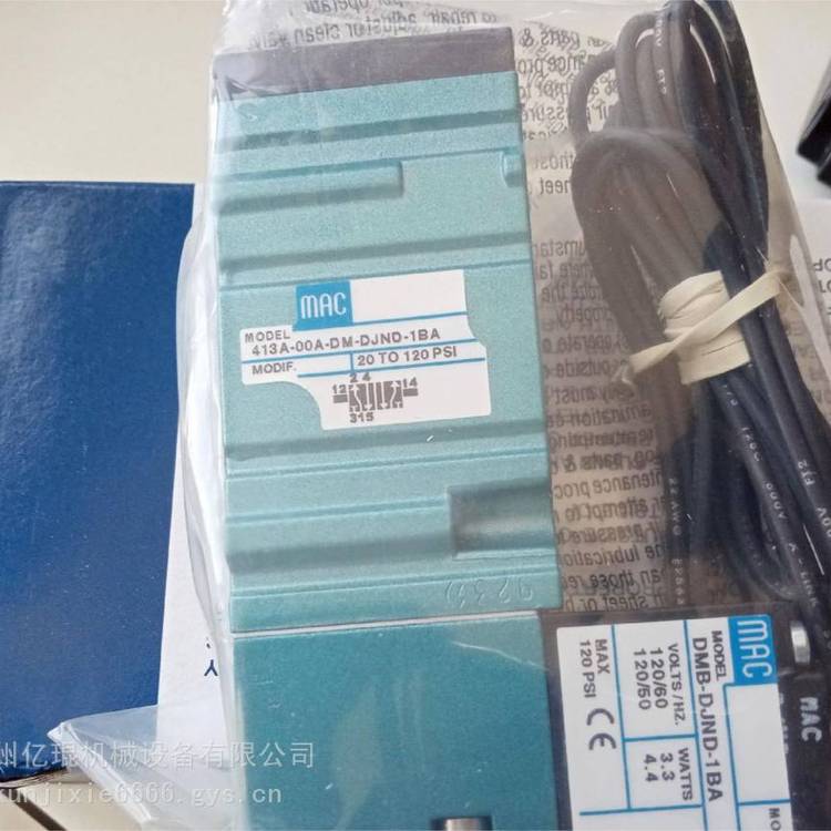411A-E0A-GM-GDFA-1KT內先導美國MAC電磁閥400系列管接或板接