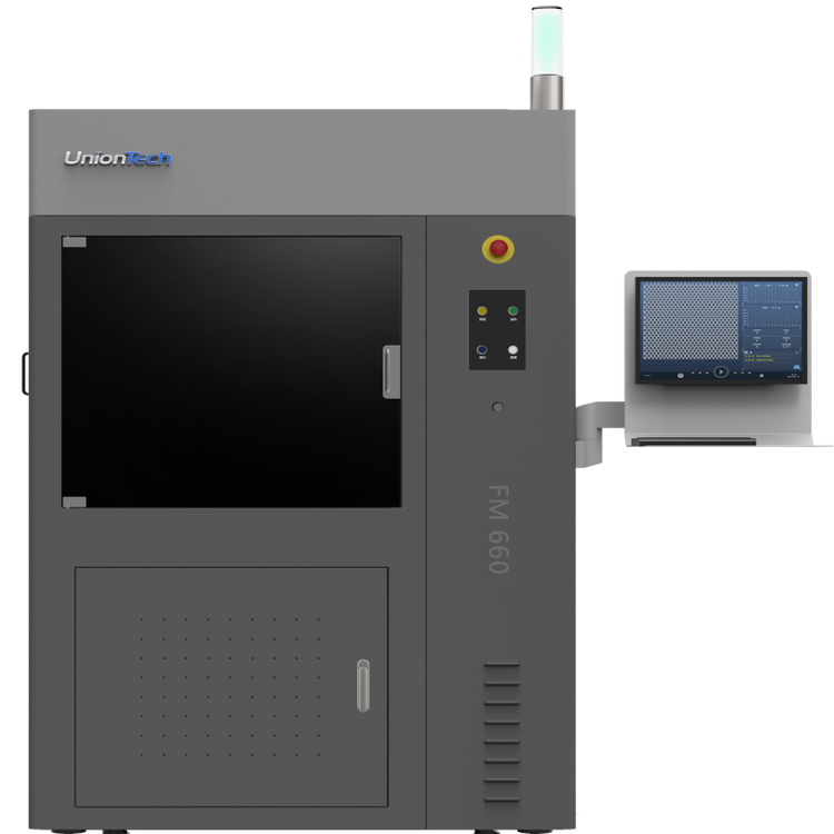 聯泰高端鞋模鞋業(yè)量產制造工業(yè)級專用面曝光3D打印機——FM660