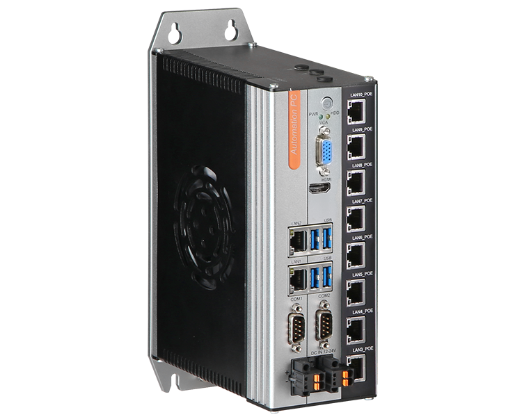 JSCTRL品牌工控機(jī)NPC-6135配10\/11代處理器2個千兆網(wǎng) 8個POE網(wǎng)口