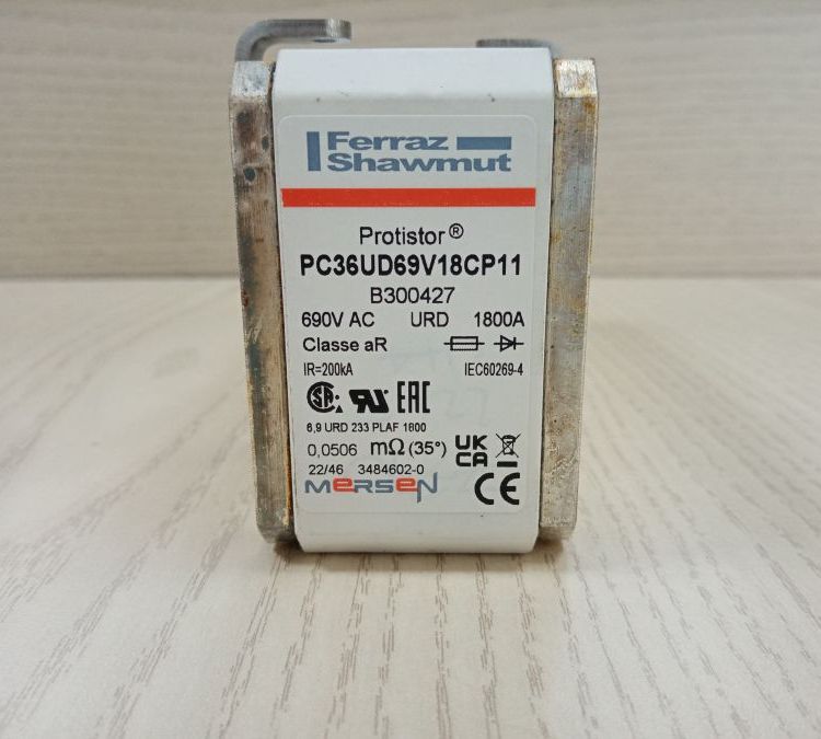MERSEN定制款熔斷器25URC123TTF0600V229006電力設備主回路熔芯