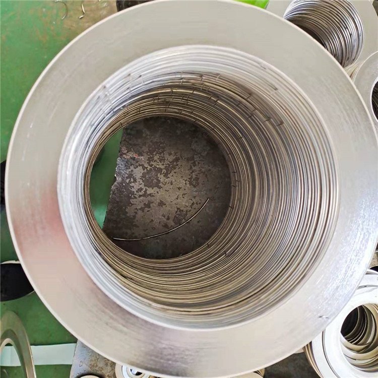 柔性內(nèi)外環(huán)金屬纏繞復合墊片法蘭接頭304不銹鋼石墨墊片