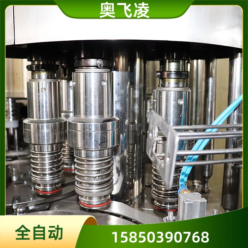 奧飛凌小型液體灌裝機小瓶水灌裝設備百歲山灌裝機器CJS10