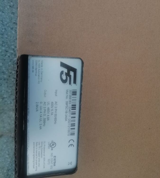 09.F5.B1B-2B0A科比KEB變頻器，全新原裝正品