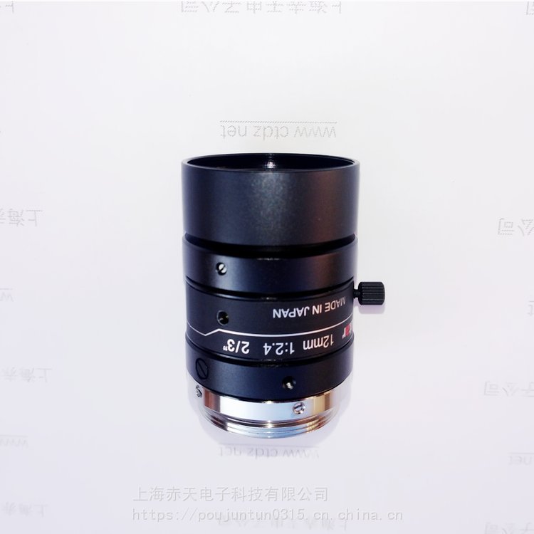 COMPUTAR12mm工業(yè)鏡頭金屬玻璃材質(zhì)高清500萬(wàn)像素