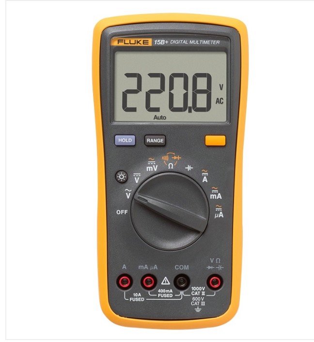 福祿克FLUKEFluke15B 數字萬用表電壓、電阻、電流、電容
