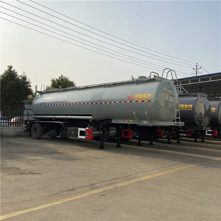 廢水槽罐車29方凈水處理劑液罐車玉柴東特堿式氯化鋁鋼襯PE車
