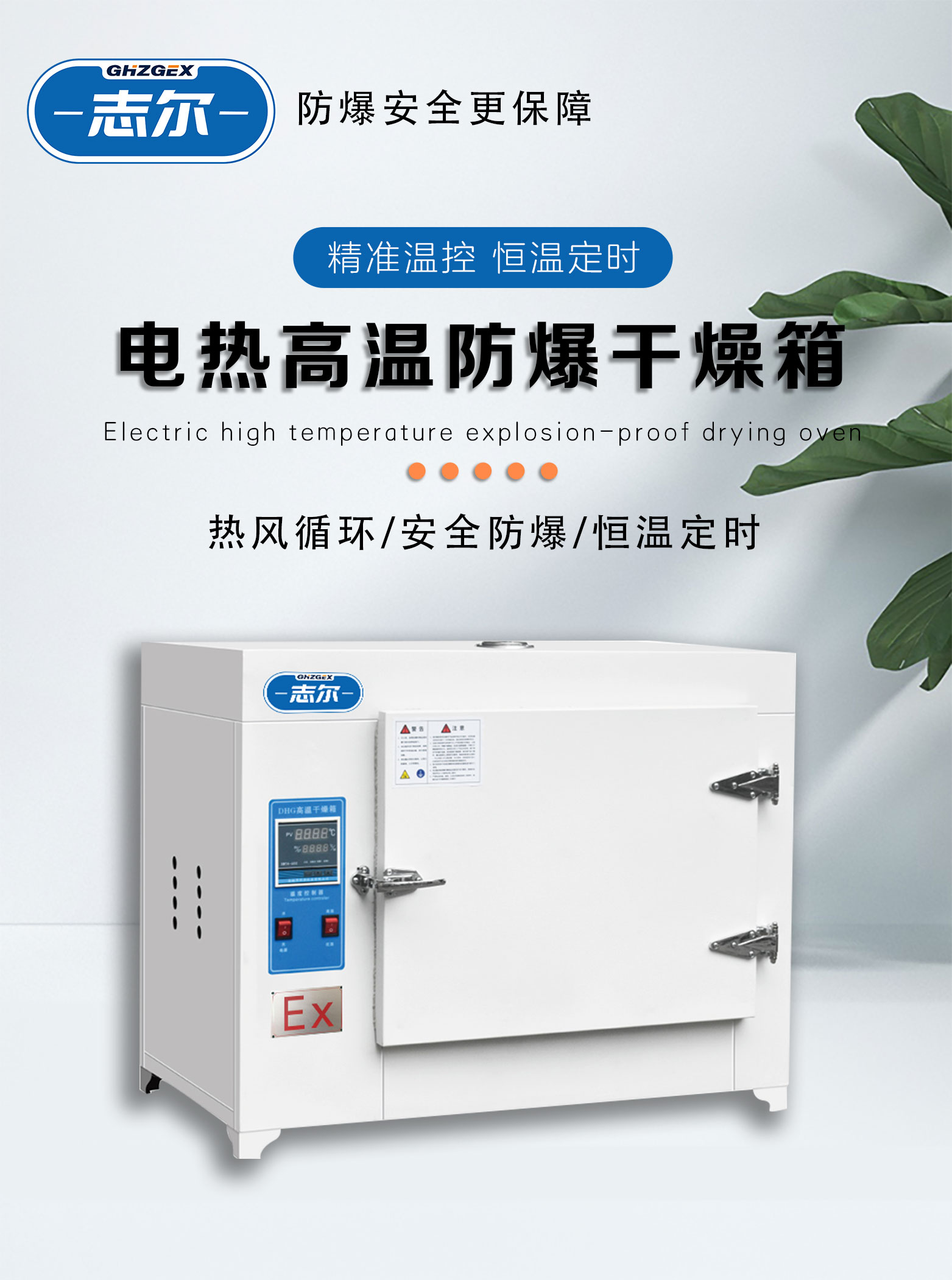 志爾防爆工業(yè)烘箱生物化工實驗室用BHD-35ExdIIBT4Gb規(guī)格225L