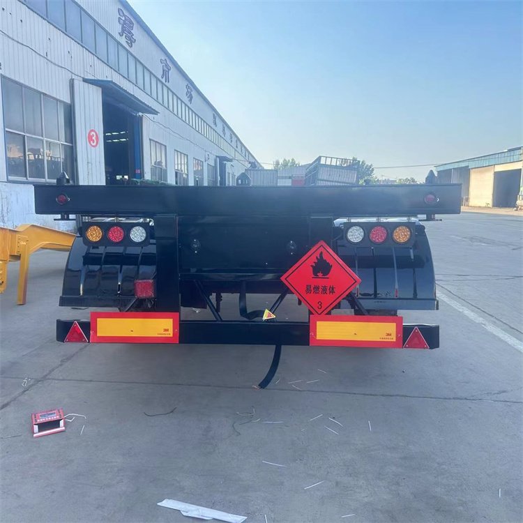 鴻盛牌危險(xiǎn)品半掛車(chē)40英尺?；愤\(yùn)輸車(chē)合理設(shè)計(jì)
