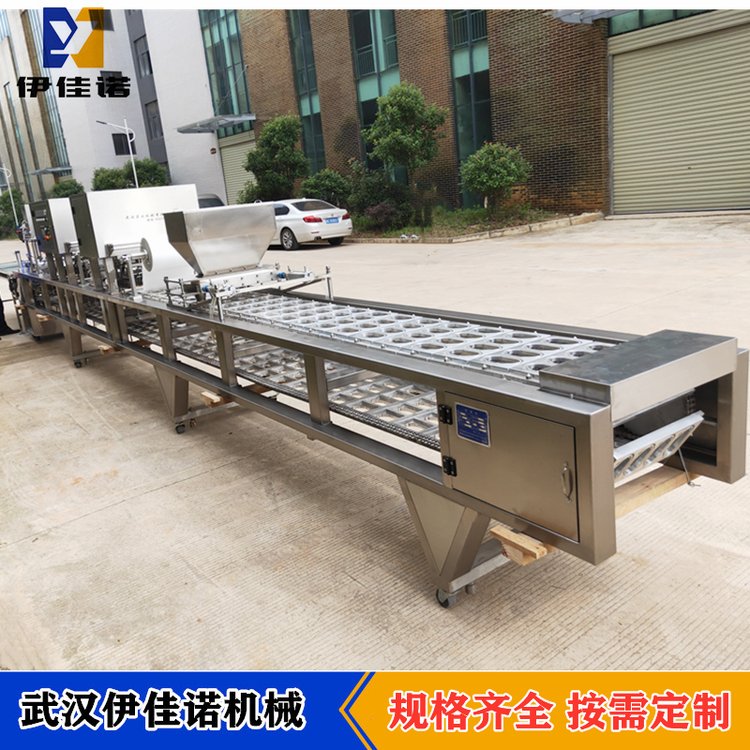 伊佳諾牌可出口全自動除濕盒包裝機，氯化鈣除濕劑灌裝封口機