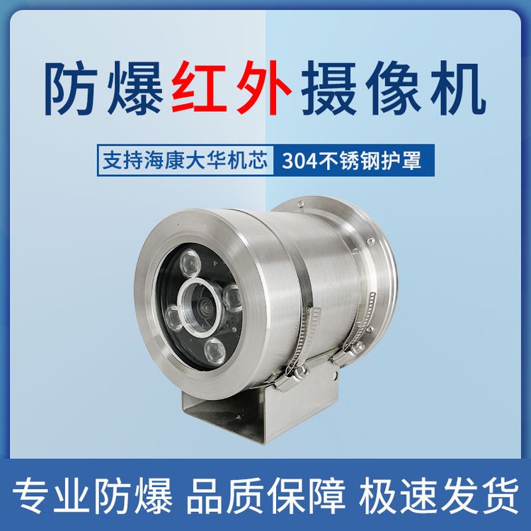 ?？捣辣O(jiān)控?cái)z像頭400萬(wàn)紅外高清夜視加油站304不銹鋼護(hù)罩外殼