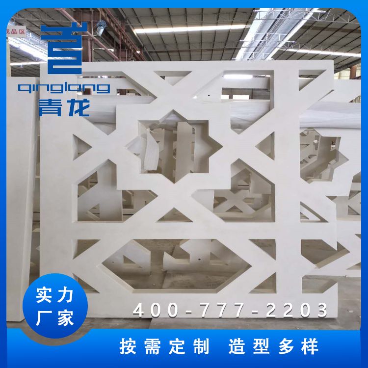 園林景觀grc花缽適用于園林公園建筑室外裝飾綠色環(huán)保青龍