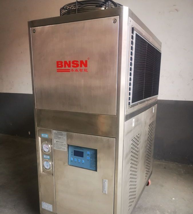 洗菜機(jī)專用冰水機(jī)不銹鋼冷水機(jī)循環(huán)水冷凍機(jī)