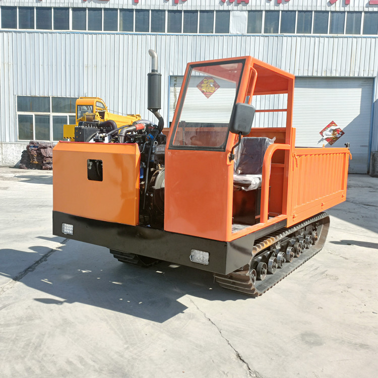 農(nóng)用履帶車(chē)稻田地覆帶運(yùn)輸車(chē)全地形履帶式翻斗車(chē)