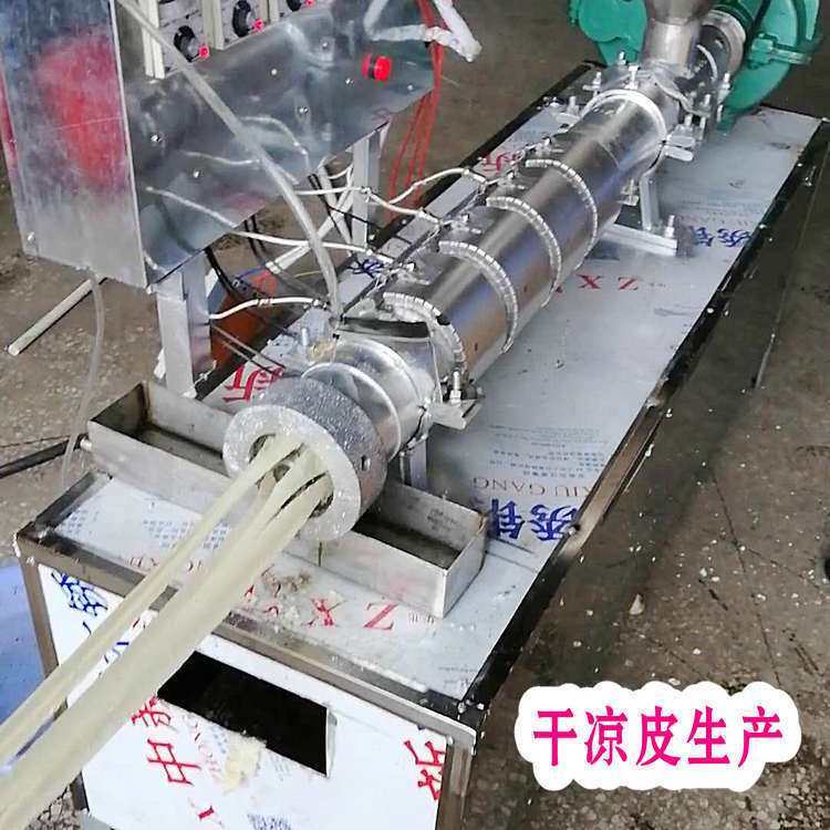 筒-條多用干面皮機(jī)廠價(jià)，白面豆粉加工面皮豆皮機(jī)器