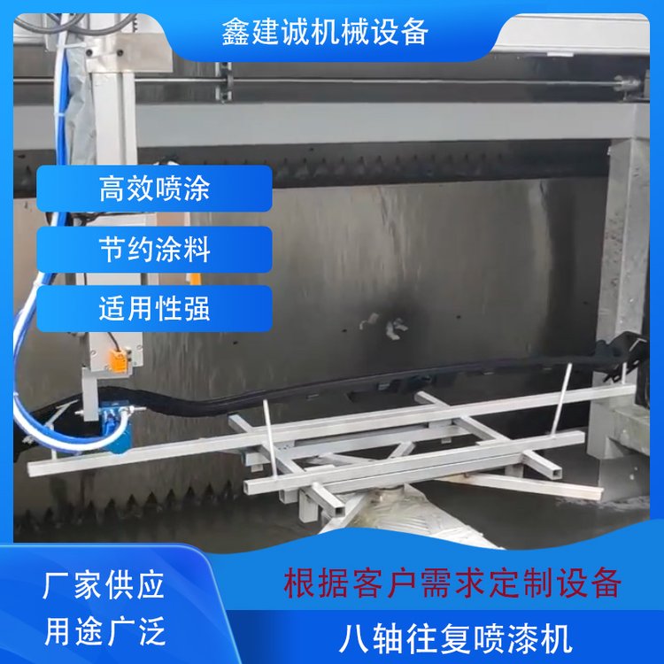 八軸往復(fù)機(jī)噴汽車中部件平面噴涂機(jī)自動噴臺跟蹤噴涂自動化設(shè)備